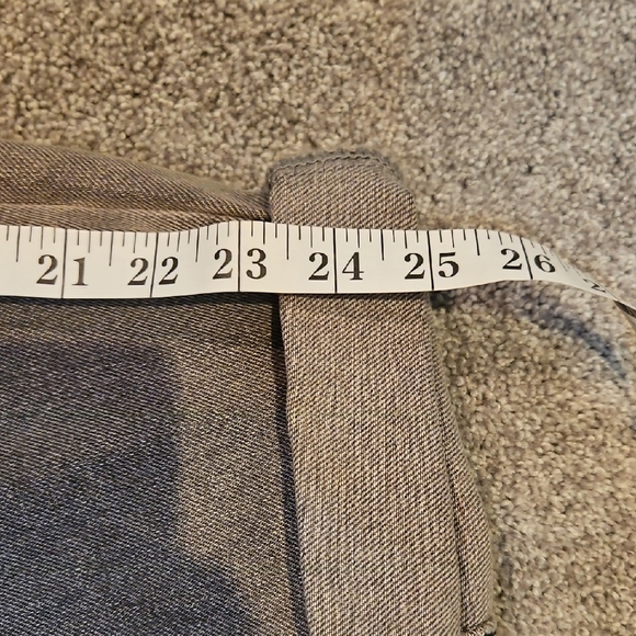 Classic Gray Cuffed Barrel Jeans - Picture 10 of 10